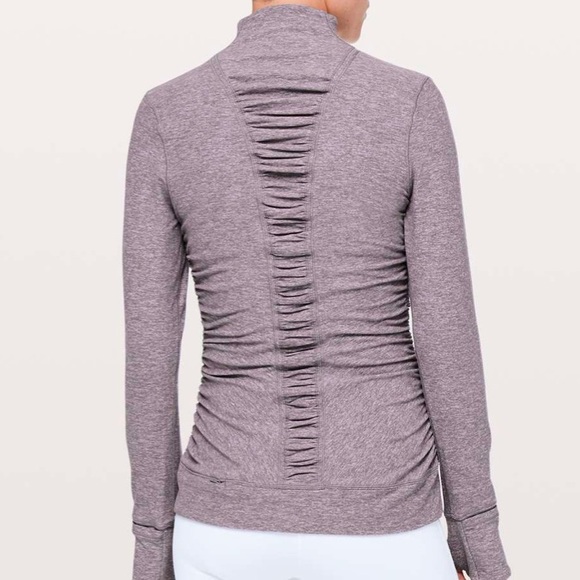 Lululemon Cypress Kiss 1/2 Zip Size 8 EUC $98 - Picture 15 of 15